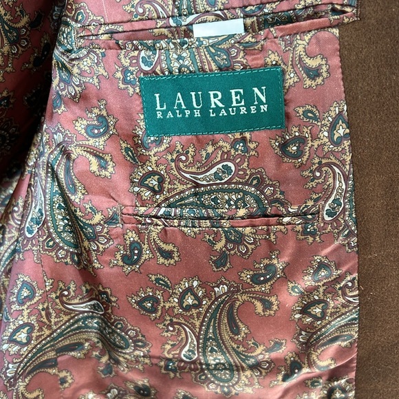 Lauren Ralph Lauren Men’s Silk/Wool/Cashmere Blazer - Picture 5 of 8